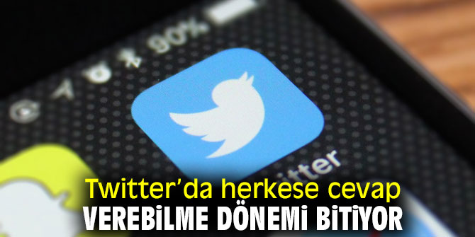 Twitter yanıtlar özellikleri güncelleniyor!