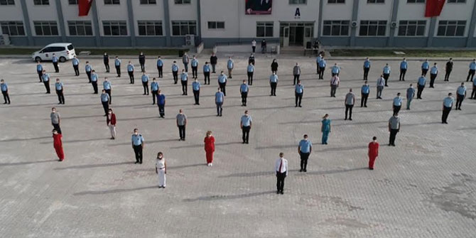 Foça Açık Ceza İnfaz Kurumu Kurumu 19 Mayıs Kutlamaları çoşkusu