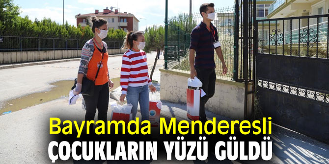 Menderes Belediyesi, Çocukların Yüzünü Güldürdü