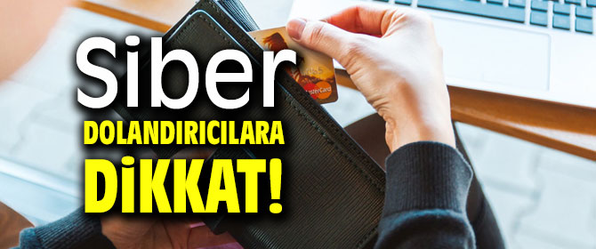 Siber dolandırıcılara dikkat!