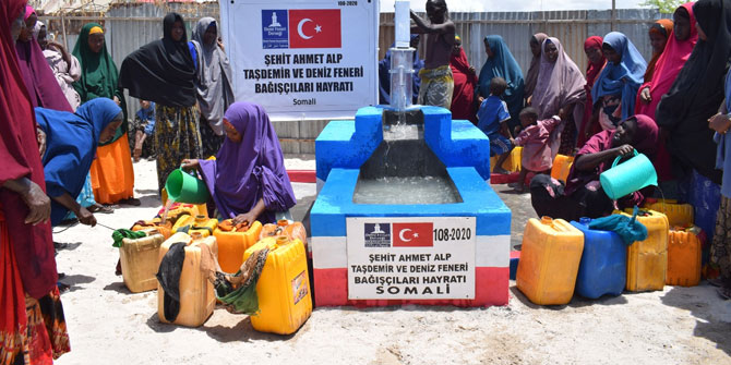 PÖH Kahramanı adına su kuyusu açıldı...