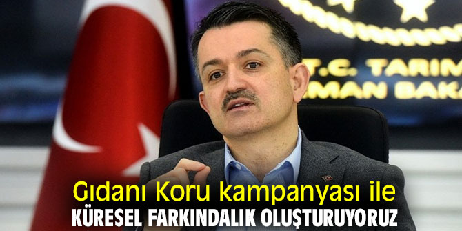 Gıdanı Koru kampanyası ile küresel farkındalık oluşturuyoruz