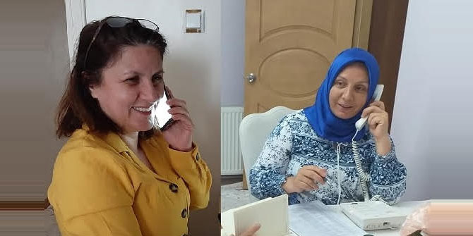 AK Kadınlar Bayramda Gazileri Unutmadılar!