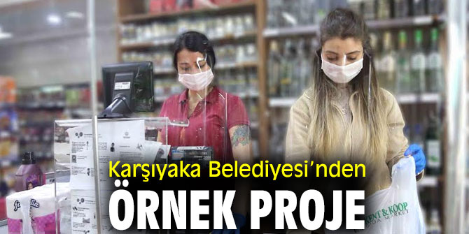 Karşıyaka'da Sanal Market açıldı!