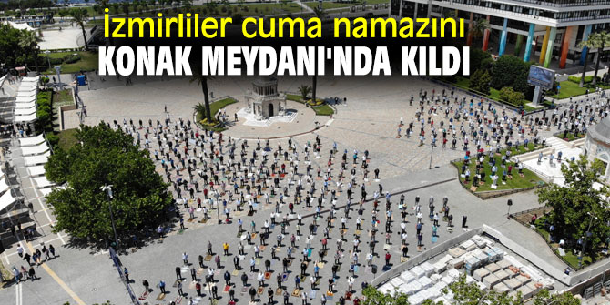 İzmir’de 889 camide namaz kılındı