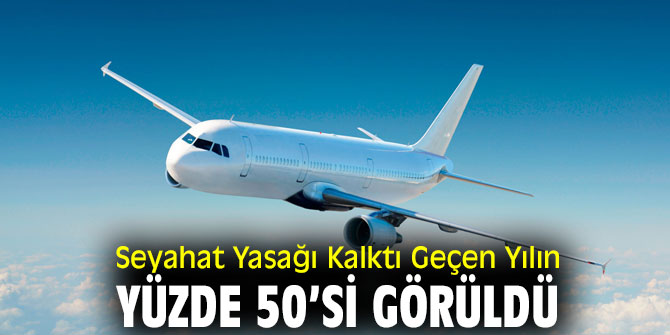 Seyahat Yasağı Kalktı Geçen Yılın Yüzde 50’si Görüldü