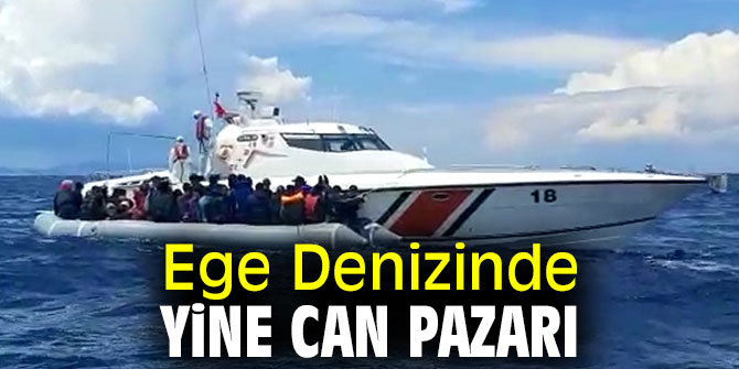 Ege Denizinde yine can pazarı