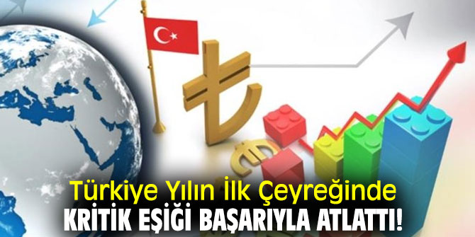 Türkiye Yılın İlk çeyreğinde Kritik Eşiği Başarıyla Atlattı 