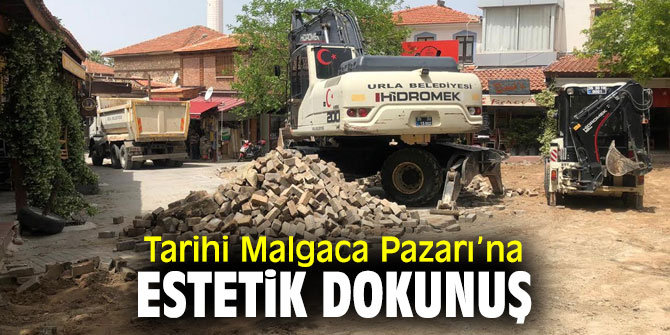 Urla Belediyesi, Tarihi Malgaca Pazarı’nı düzenledi