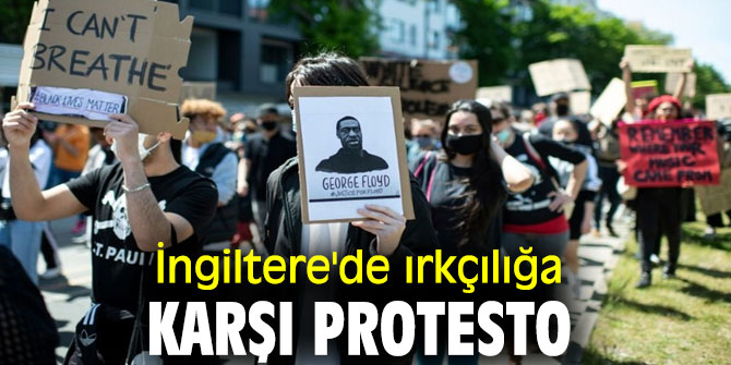 İngiltere'de ırkçılığa karşı protesto