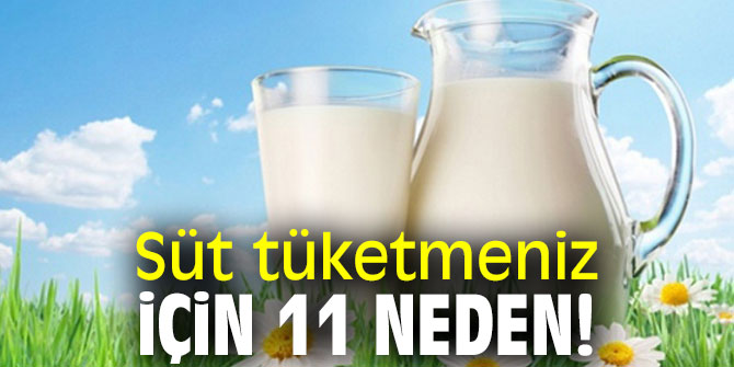 Süt tüketmeniz için 11 neden!