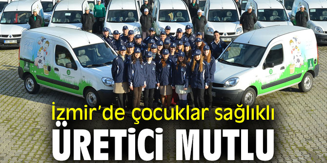 İzmir'de 154 bin 500 çocuğa süt dağıtılıyor!