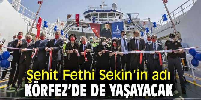 Şehit Fethi Sekin’in adı Körfez’de de yaşayacak