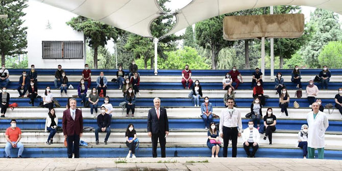 Ege’nin yeni sağlık çalışanları görevlerine başladı