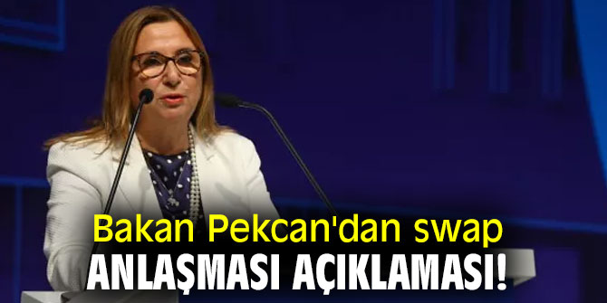 Bakan Pekcan'dan swap anlaşması açıklaması!