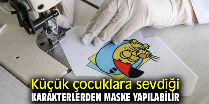Onlara sevdiği karakterlerden maske yapın!
