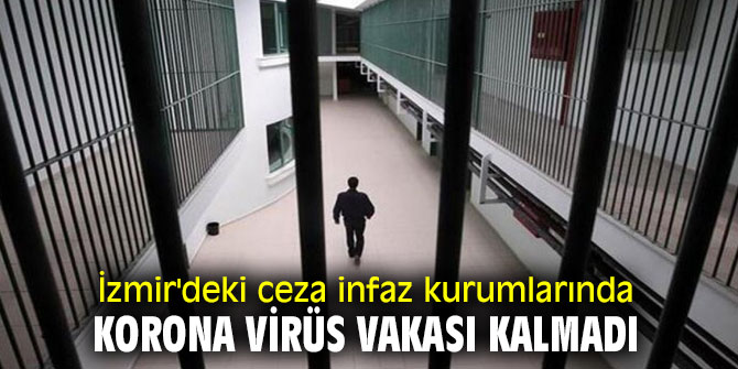 Başsavcılık açıkladı! Ceza infaz kurumlarında korona virüs vakası kalmadı