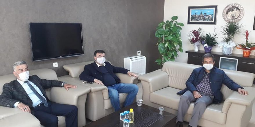 Mehmet Ali Erdayıoğlu’na hayırlı olsun ziyareti