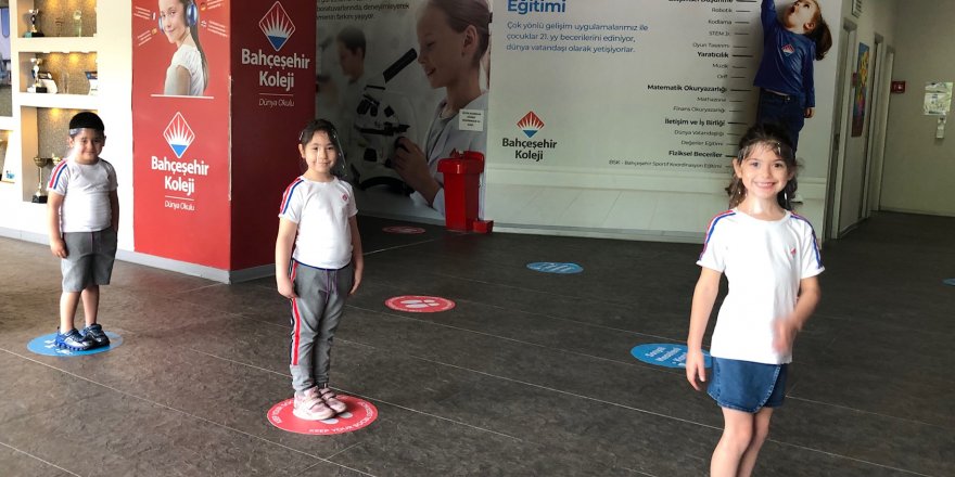 Bahçeşehir Koleji'nden anaokulları eğitime başladı!