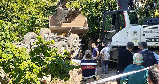 Beton mikserinde korkunç ölüm! 