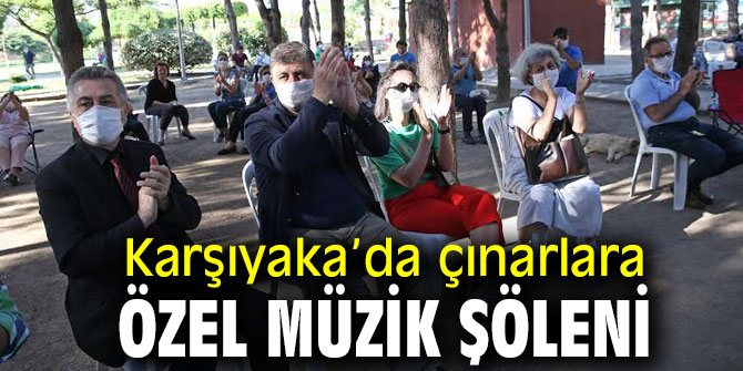 Karşıyaka’da 65 yaş ve üzerine özel müzik şöleni 