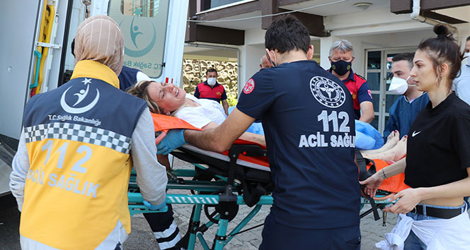 Eski eşini rehin aldı! Ayağından vurdu! 