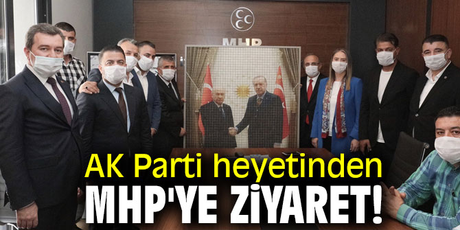 AK Parti heyetinden MHP'ye ziyaret!