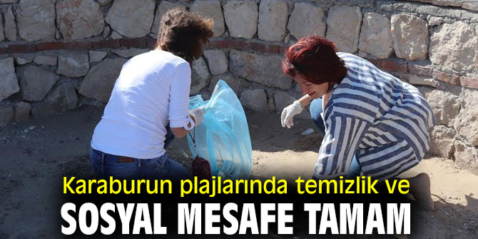 Karaburun plajları yaza hazır!