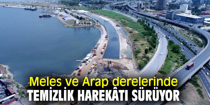 Meles ve Arap derelerinde temizlik harekâtı devam ediyor