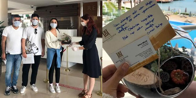 Boyalık Beach'ten ilk misafirine sürpriz!