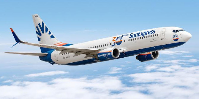 SunExpress dış hat uçuşlarına başladı