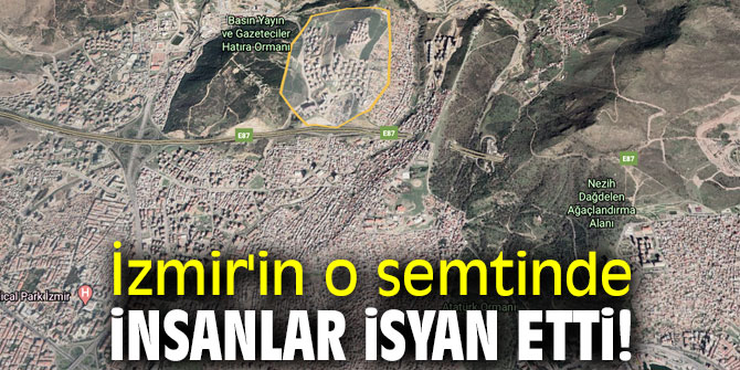İzmir'in o semtinde insanlar isyan etti! 