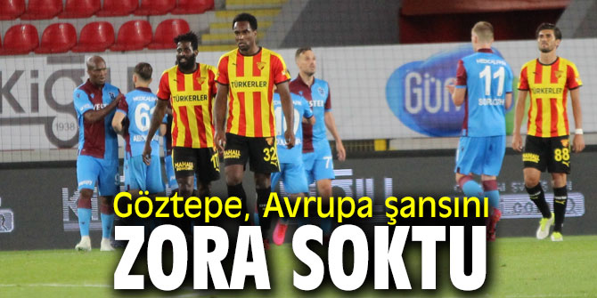 Göztepe, Avrupa şansını zora soktu