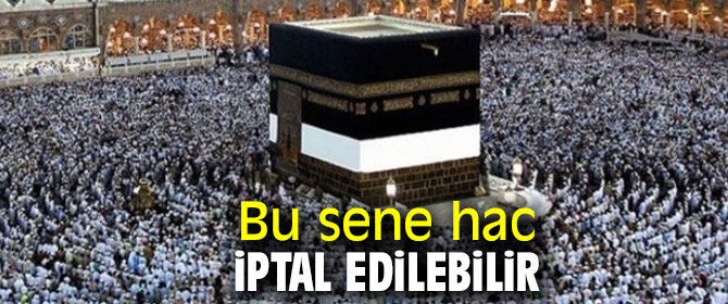 Salgın sebebiyle hac organizasyonu tehlikeye girdi