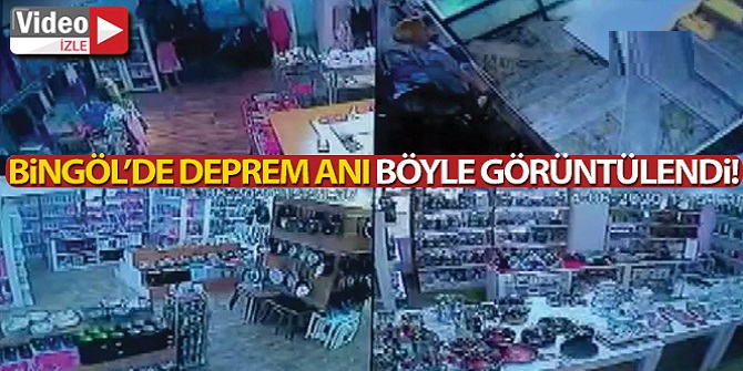 Deprem güvenlik kamerasında