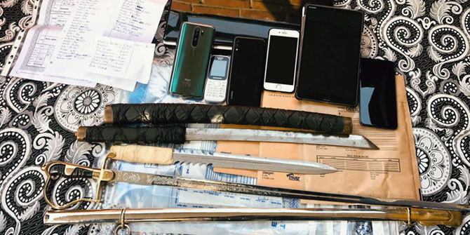 Helikopter destekli tefeci operasyonunda 20 gözaltı! 