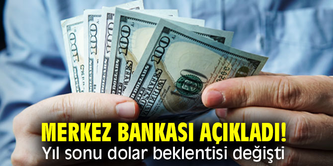 Merkez Bankası açıkladı! Yıl sonu dolar beklentisi değişti
