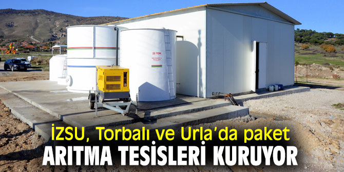 İZSU'dan paket arıtma tesisleri hamlesi!