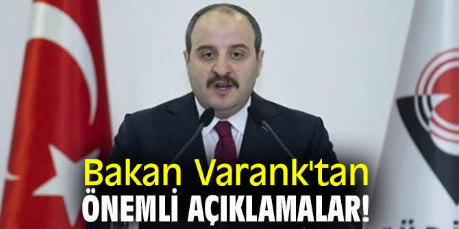 Bakan Varank'tan önemli açıklamalar! 'Alt yapı kurduk'