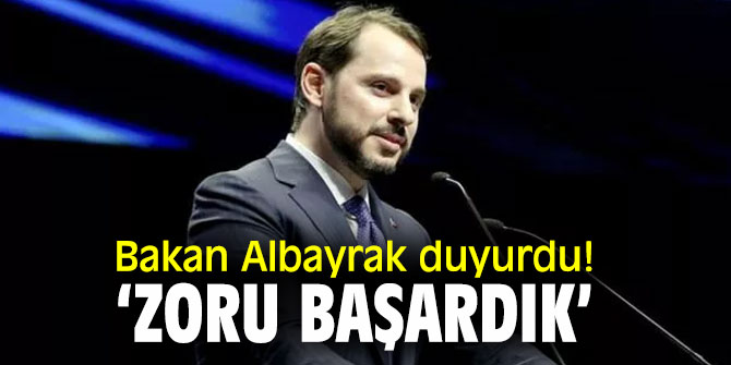 Bakan Albayrak'tan flaş açıklama!