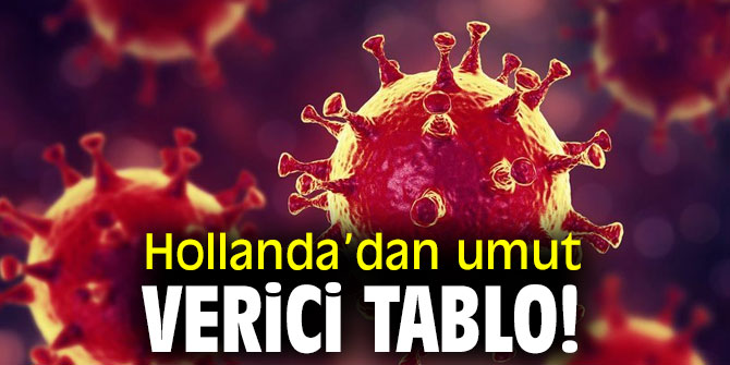 Hollanda’dan umut verici tablo!
