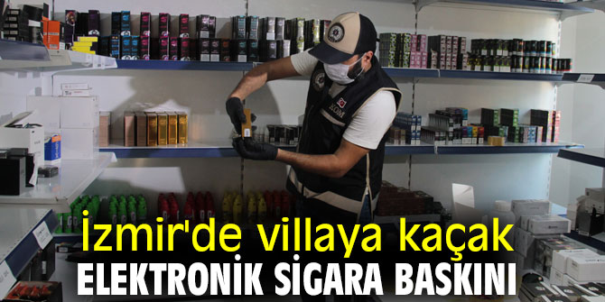 Kaçak elektronik sigara operasyonu!