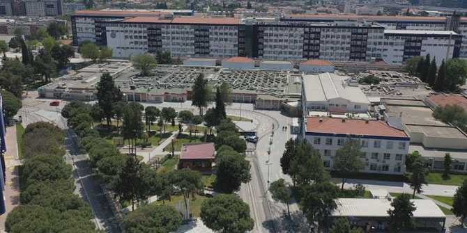 EÜTF Hastanesinin yeşil alan miktarı 2,5 kat arttı