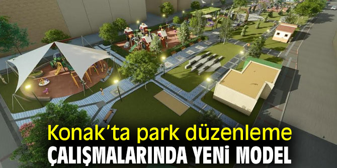 Konak’ta parklar için yeşil atak