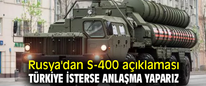 Rusya, "Türkiye isterse anlaşma yaparız"