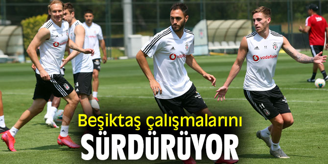 Beşiktaş çalışmalarını sürdürüyor