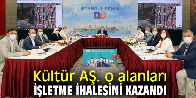 Kültür AŞ. o alanları işletme ihalesini kazandı