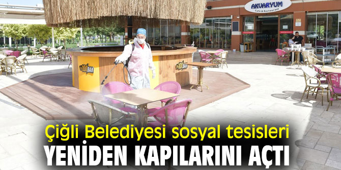 Çiğli'de sosyal tesisler kapılarını açtı