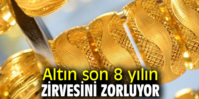 Altın zirveyi zorluyor!