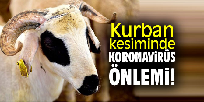 Diyanet İşleri Başkanlığı açıkladı! Kurban kesiminde koronavirüs önlemi!